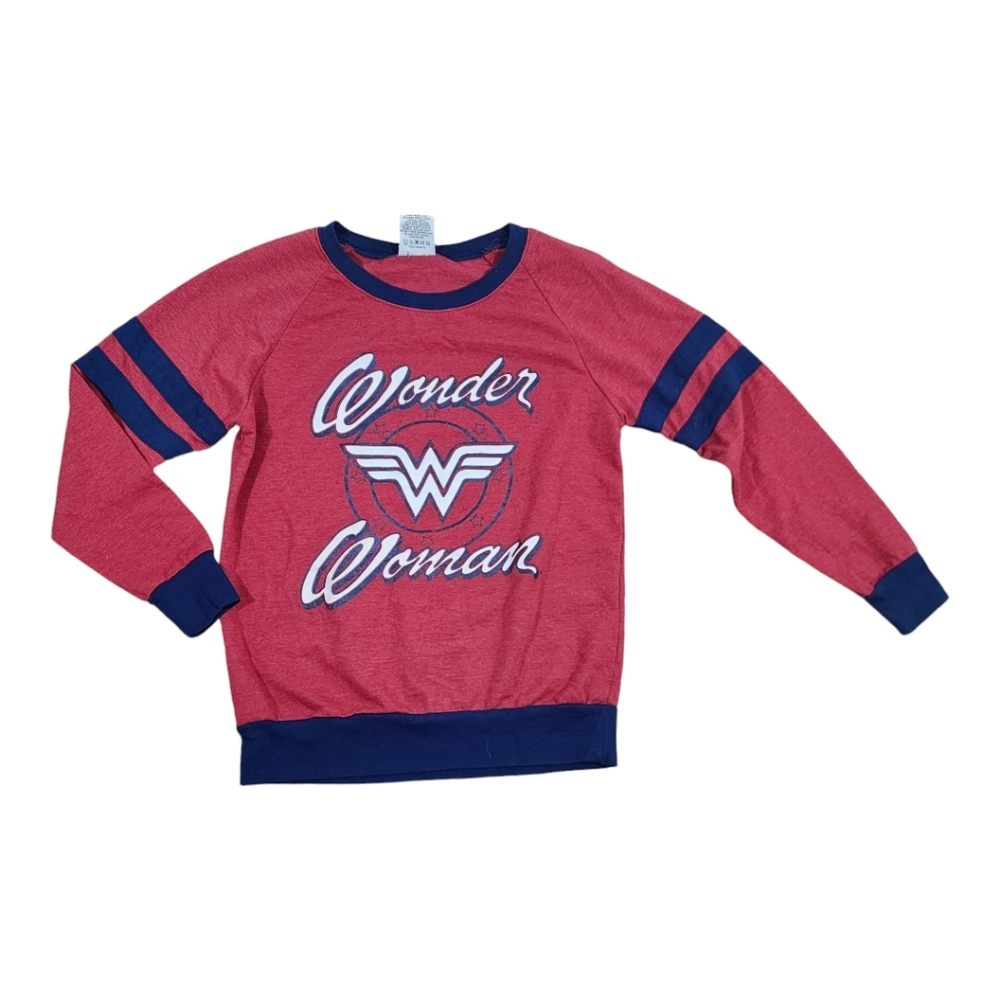 DC Comics Originals Wonder Woman’s Long Sleeve T Shirt Sweatshirt Size Small